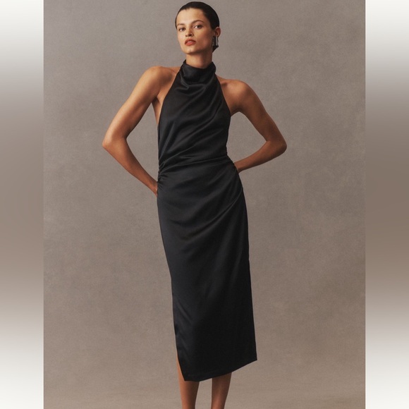 BHLDN Dresses & Skirts - BHLDN Black One Shoulder Dress